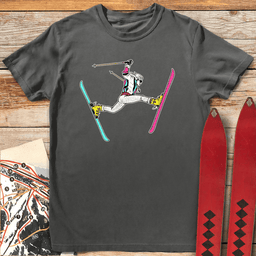 Daffy Lady T Shirt Gift For Skier