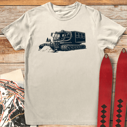 Cat Ski T Shirt Gift For Skier
