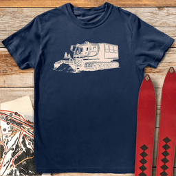 Cat Ski T Shirt Gift For Skier