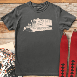 Cat Ski T Shirt Gift For Skier