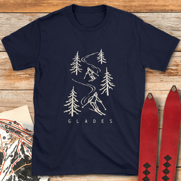 Glade Ski Team T Shirt Gift For Skier