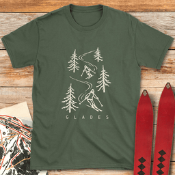 Glade Ski Team T Shirt Gift For Skier