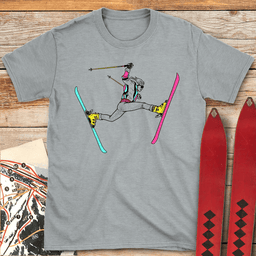 Daffy Lady T Shirt Gift For Skier