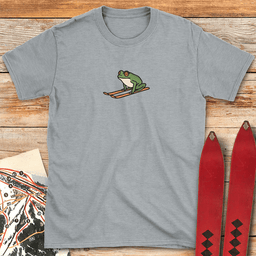 Frogski T Shirt Gift For Skier
