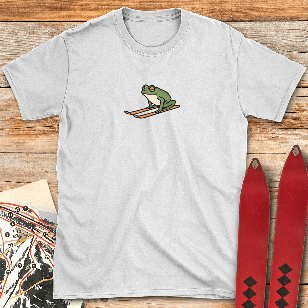 Frogski T Shirt Gift For Skier