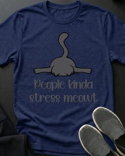 Stress Meowt Tee Gift For Cat Lover