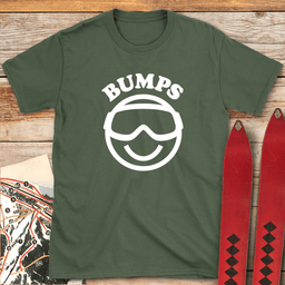 Happy Bumps T Shirt Gift For Skier