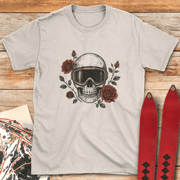 Dead But Happy T Shirt Gift For Skier