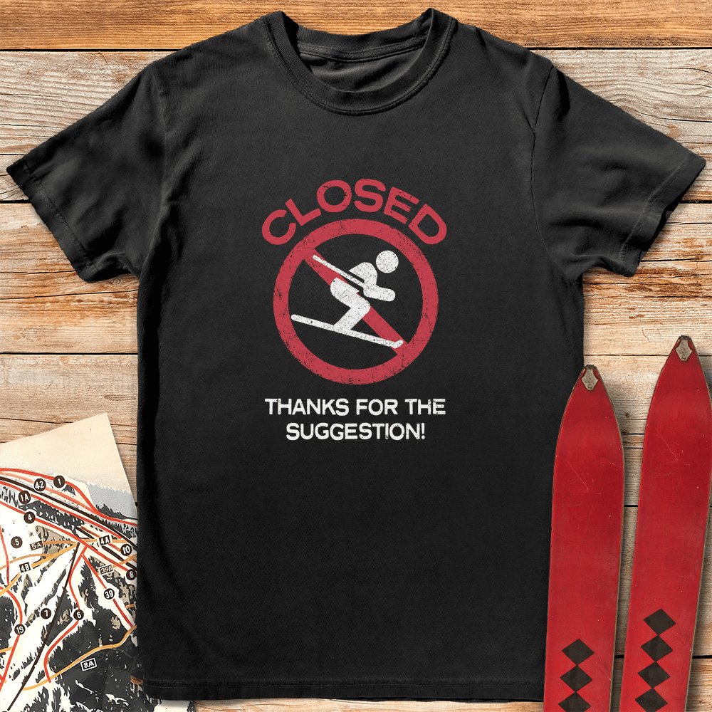 Good Suggestion T Shirt Gift For Skier