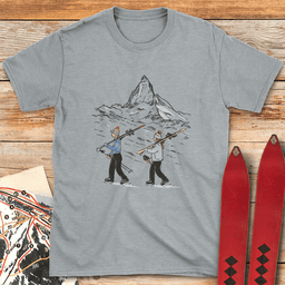 Girl Boot Pack T Shirt Gift For Skier