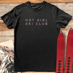 Hot Girl Ski Club T Shirt Gift For Skier