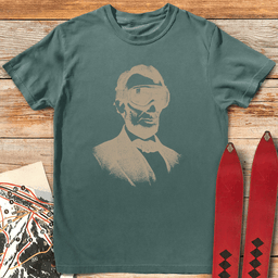Lincoln Eyewear T Shirt Gift For Skier