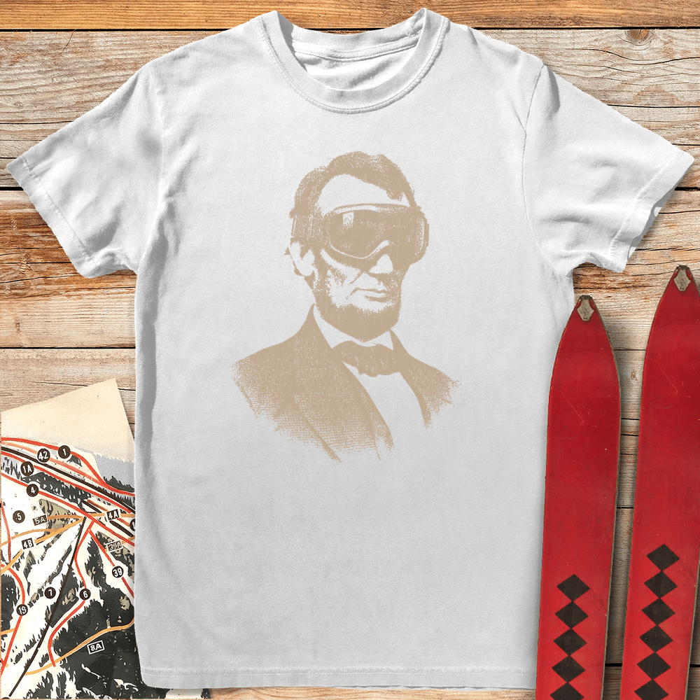 Lincoln Eyewear T Shirt Gift For Skier