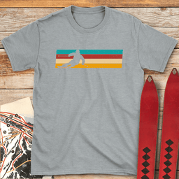 Classic Carve T Shirt Gift For Skier