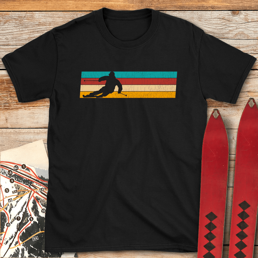 Classic Carve T Shirt Gift For Skier