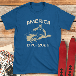 Lincoln Ski USA 250 T Shirt Gift For Skier