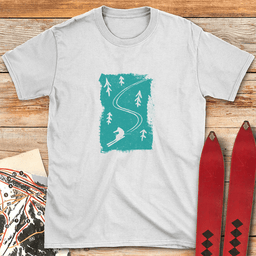 Glade Life T Shirt Gift For Skier
