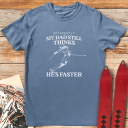 He Thinks Wrong T Shirt Gift For Skier