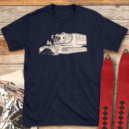 Cat Ski T Shirt Gift For Skier
