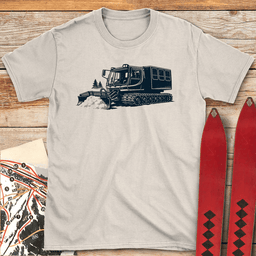 Cat Ski T Shirt Gift For Skier