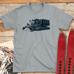 Cat Ski T Shirt Gift For Skier