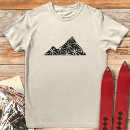 Mountain Of Life T Shirt Gift For Skier