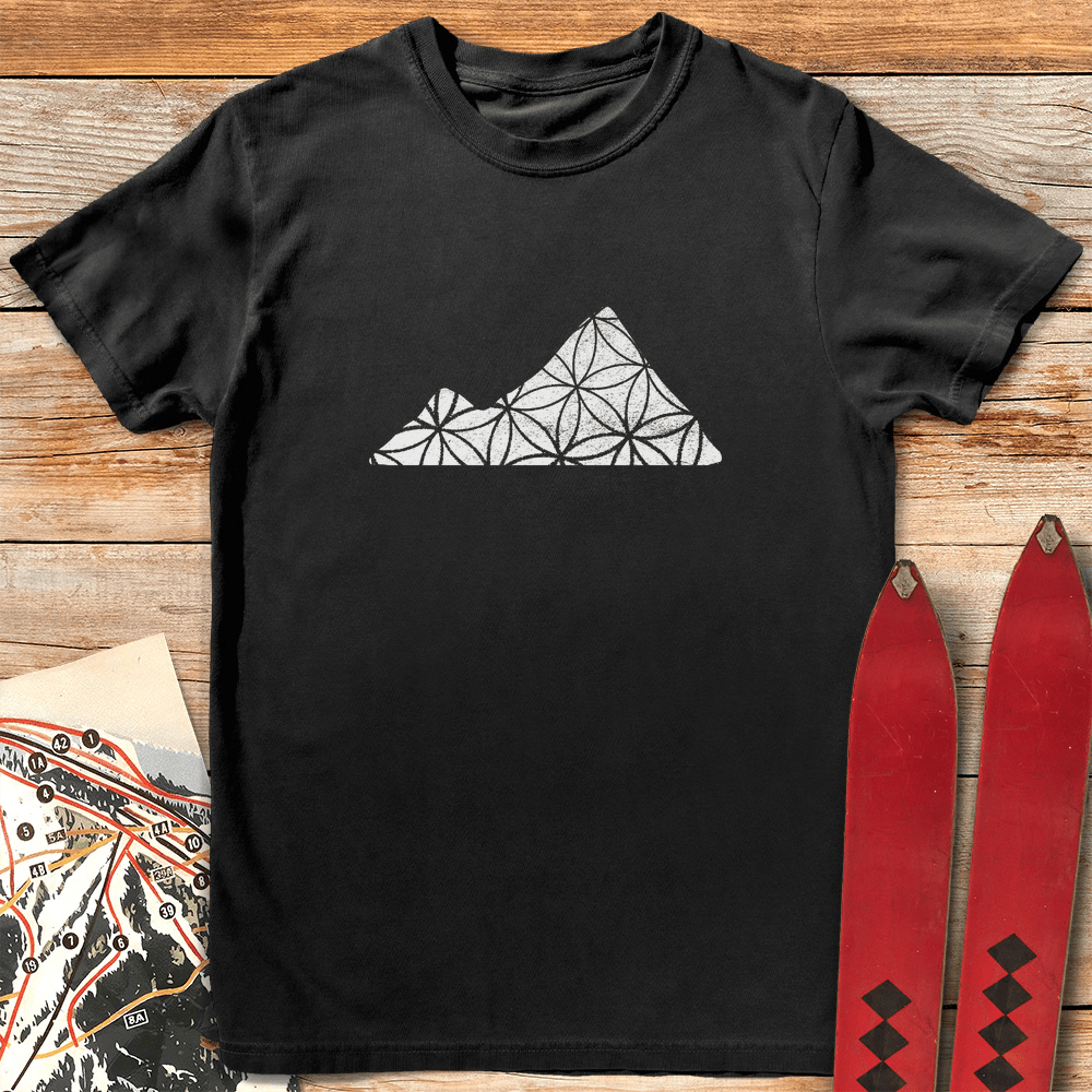 Mountain Of Life T Shirt Gift For Skier