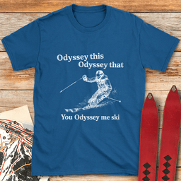 Odyssey Me Ski T Shirt Gift For Skier