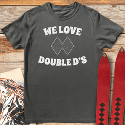 Double Ds T Shirt Gift For Skier