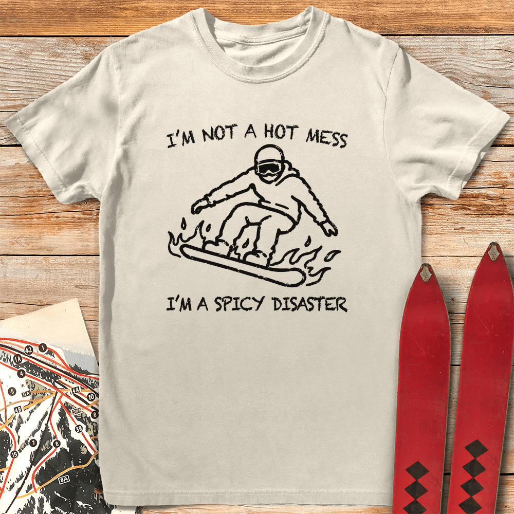 Disaster Snowboard T Shirt Gift For Snowboarder