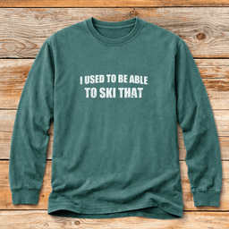 I Used To Ski That T Shirt Gift For Skier