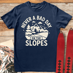 No Bad Days T Shirt Gift For Skier