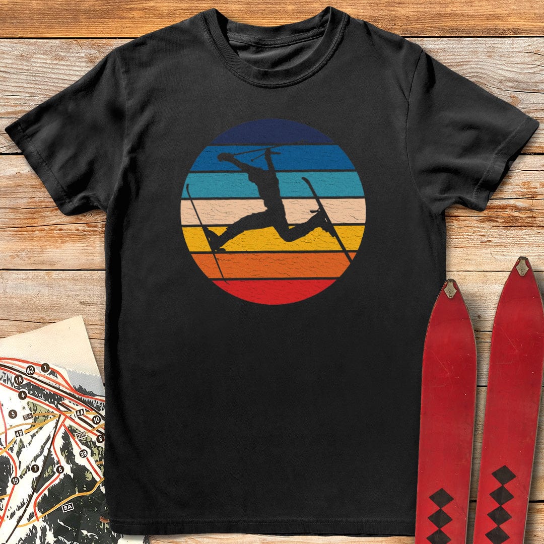 Retro Daffy T Shirt Gift For Skier
