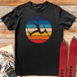 Retro Daffy T Shirt Gift For Skier