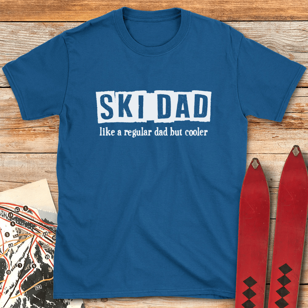 Gritty Ski Dad T Shirt Gift For Dad