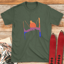 Rainbow Kosak T Shirt Gift For Skier