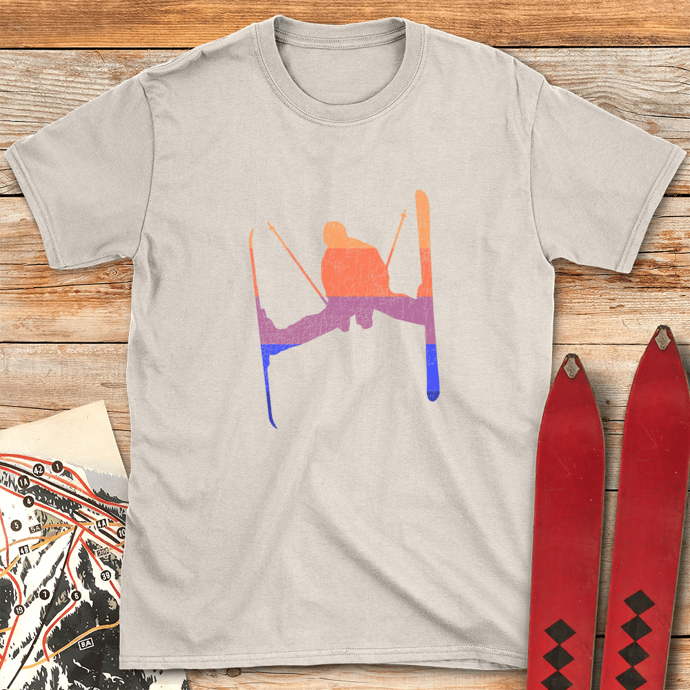 Rainbow Kosak T Shirt Gift For Skier