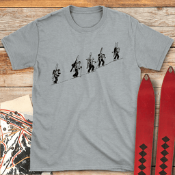 Group Mission T Shirt Gift For Skier
