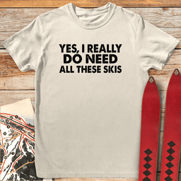 Lotta Skis T Shirt Gift For Skier