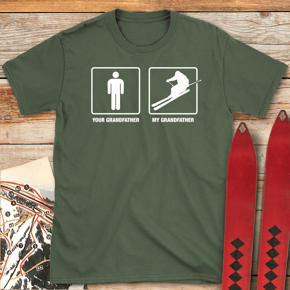 Grandfather Shreds T Shirt Gift For Grandpa