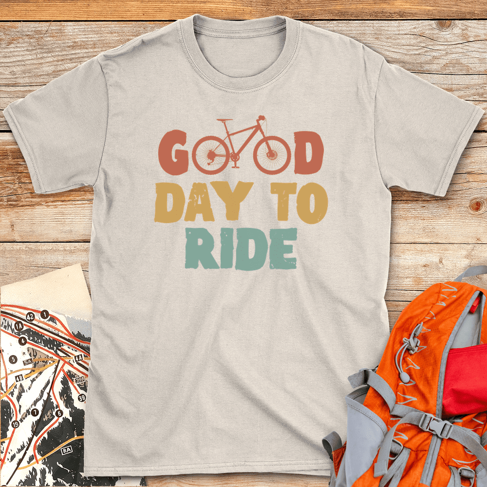 Good Day 2 Ride T Shirt Gift For Skier