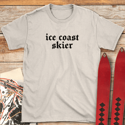 Ice Coast Skier T Shirt Gift For Skier