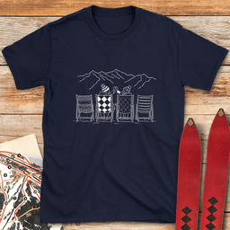 Mountain Cheers T Shirt Gift For Skier