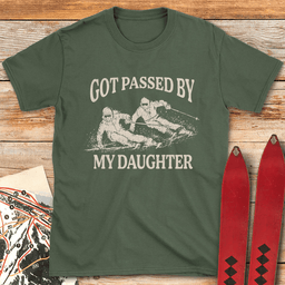 Passed By Daughter Grit T Shirt Gift For Skier