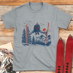 Kosak King T Shirt Gift For Skier