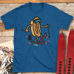 Hot Doggin T Shirt Gift For Skier