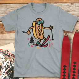 Hot Doggin T Shirt Gift For Skier