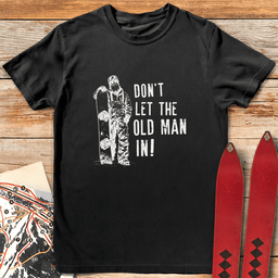 No Old Man Riders T Shirt Gift For Skier