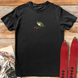 Frogski T Shirt Gift For Skier