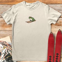 Frogski T Shirt Gift For Skier